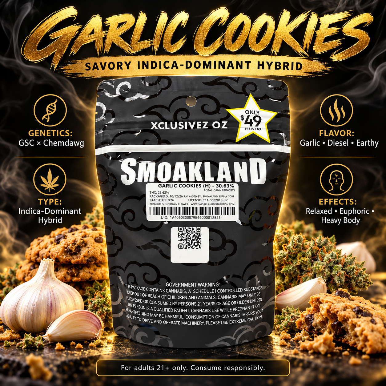Exclusive Garlic Cookies