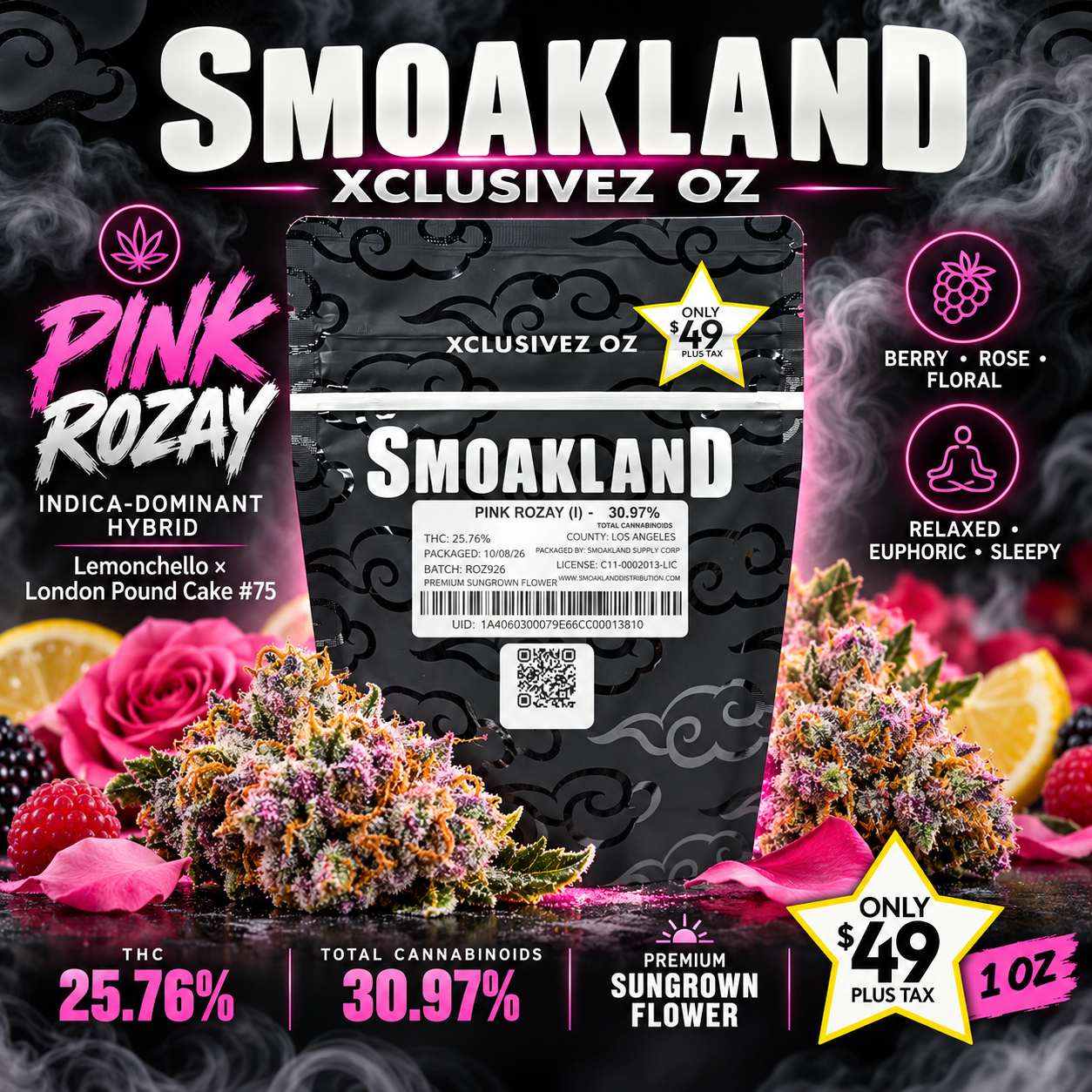 Exclusive Pink Rozay