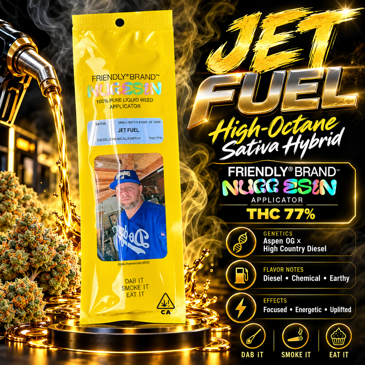 Jet Fuel Live NURESIN Applicator